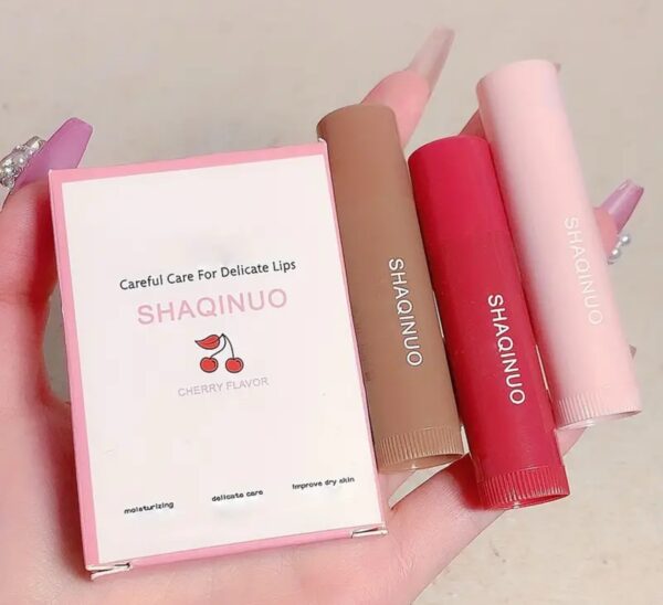 3pcs Moisturizing Tinted Lip Balm - Hydrating Korean lip balms — longlasting