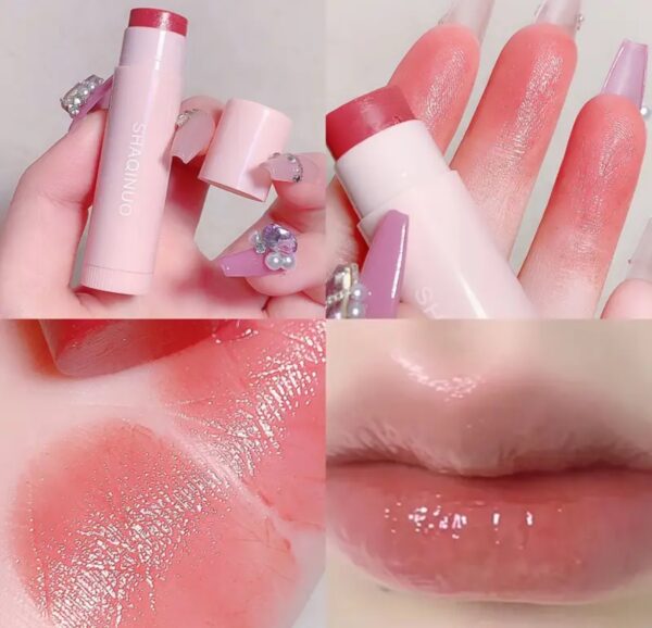 3pcs Moisturizing Tinted Lip Balm - Hydrating Korean lip balms — longlasting - Image 2