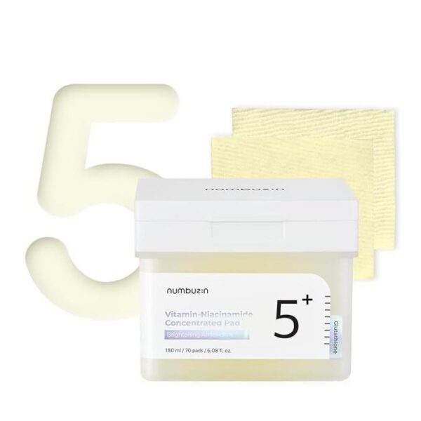 Numbuzin Toner pads 
تونر بادز النايسنمايد والجلوتاثيون من نمبزن