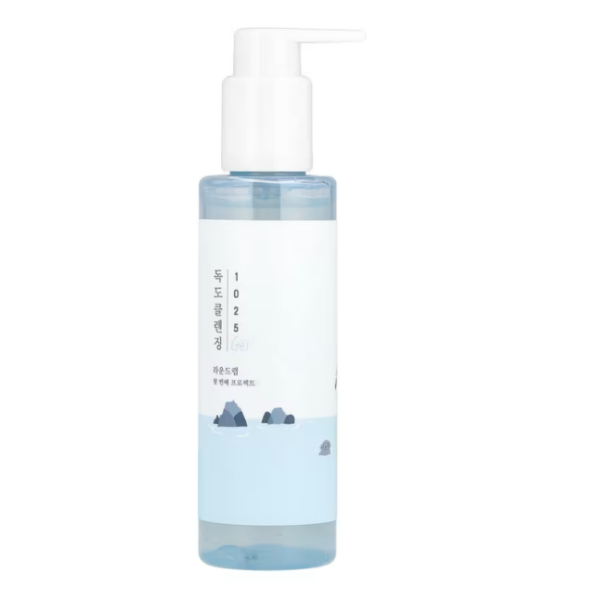 ROUND LAB, 1025 Dokdo Cleansing gel غسول علاج حب الشباب من راوند لاب