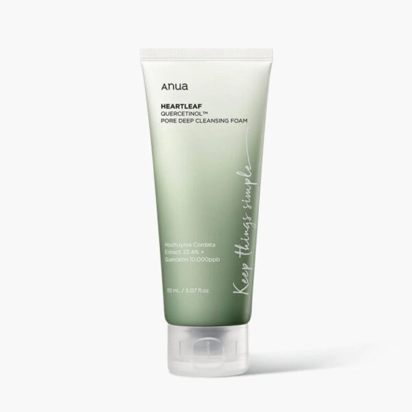 Anua, Heartleaf Quercetinol Pore Deep Cleansing Foam 150ml