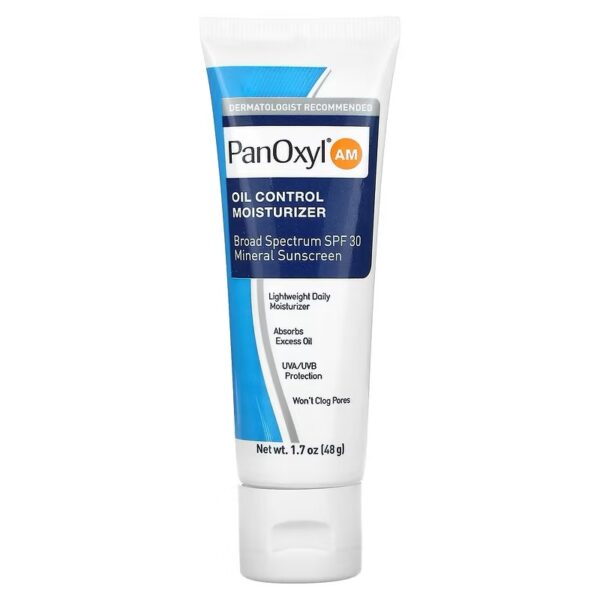 PanOxyl AM Oil Control Moisturizer مرطب بانوكسيل مع حماية من الشمسspf30