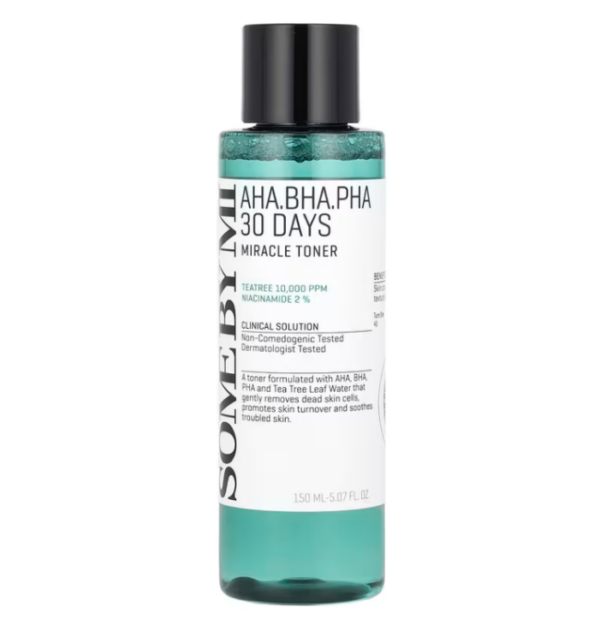 Some By Mi, AHA BHA PHA 30 Days Miracle Toner 150ml