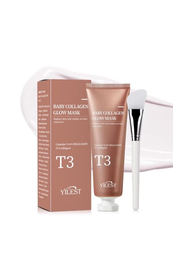 T3 baby collagen glow mask 
بيبي كولاجين ماسك