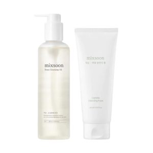mixsoon Double Cleansing Duo Set
غسول زيتي ورغوي من مكسون بخلاصة فول الصويا