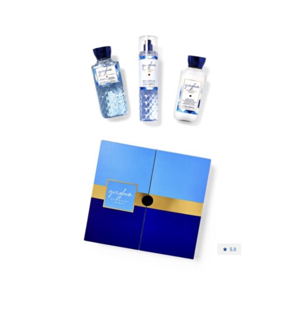 Bath & Body Works Blue Gingham Full Size
