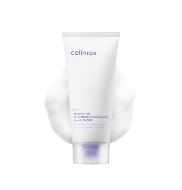 CELIMAX DERMA NATURE RLIEF MADECICA PH BALANCING FOAM CLEANSING 150ML