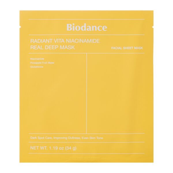 BIODANCE Vita Niacinamide Real Deep Mask - 1pc
