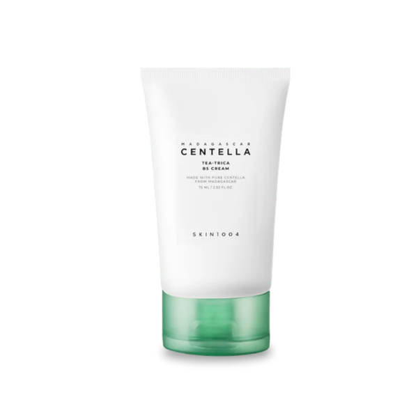 SKIN1004 Madagascar Centella Tea-Trica B5 cream 75ml
 كريم مدغشقر السينتيللا تي-تريكا B5
 للبشرة المعرضة للحبوب