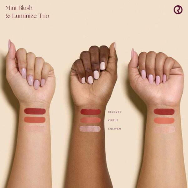 Rare beauty blush and highlight mini size