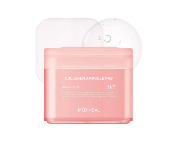 img_0812.png Mediheal, Collagen Ampoule Pads 100pcs مسحات ميدهيل بالكولاجين لترطيب مضاعف ونضارة