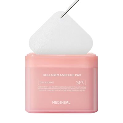 img_0822.jpeg Mediheal, Collagen Ampoule Pads 100pcs مسحات ميدهيل بالكولاجين لترطيب مضاعف ونضارة