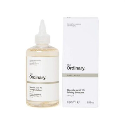 THE ORDINARY GLYCOLIC ACID 7% TONING SOLUTION - 240ML | ذا اورديناري تونر غلايكولك 7 ٪؜ - 240 مل