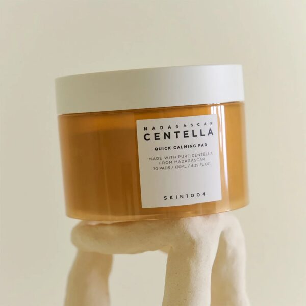 img_0894.jpeg SKIN1004 MADAGASCAR CENTELLA QUICK CALMING PAD مسحات قطنية لتهدئة سريعة من مستخلص السنتيلا ٧٠ قطعة
