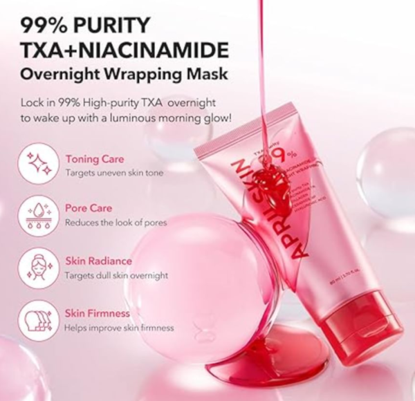 APRILSKIN – TXA Niacinamide 99 Night Wrapping Mask 80ml