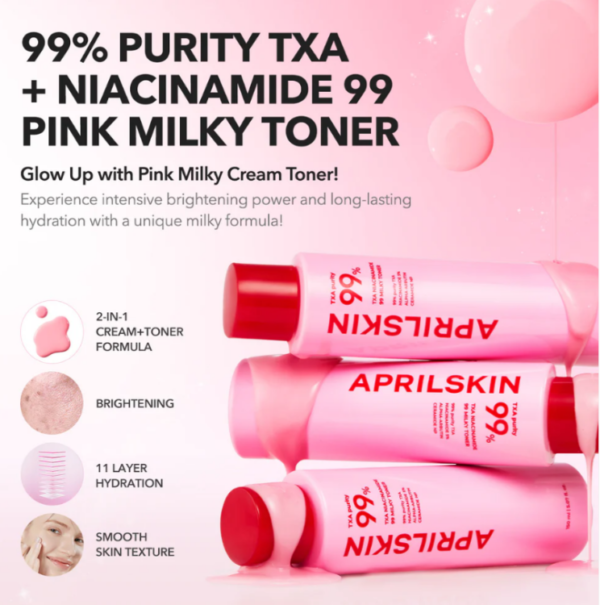 APRILSKIN, TXA Niacinamide 99 Milky Toner 150ml