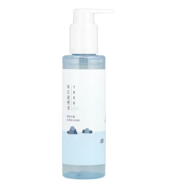 ROUND LAB, 1025 Dokdo Cleansing gel غسول علاج حب الشباب من راوند لاب
