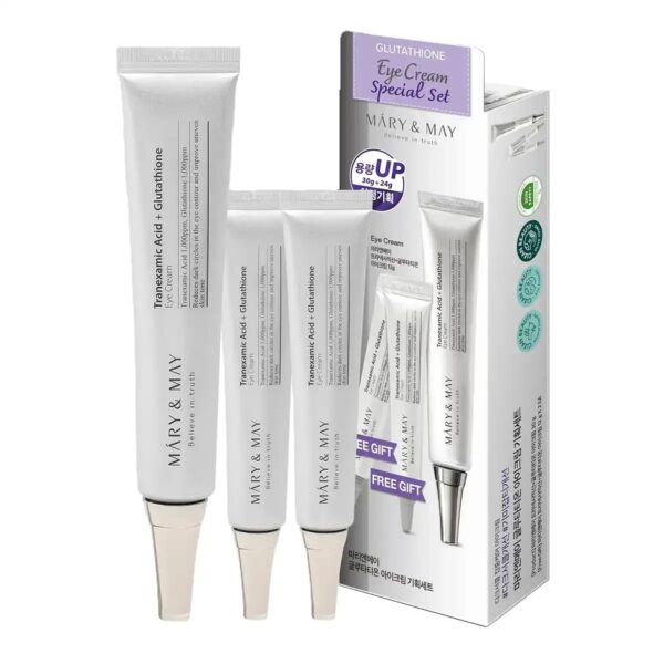 Mary&May – Glutathione Eye Cream Special kit (30g + miniature 2ea)