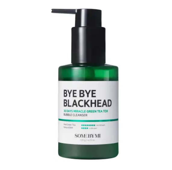 Some By Mi, Bye Bye Blackhead 30 Days Miracle Green Tea Tox Bubble Cleanser