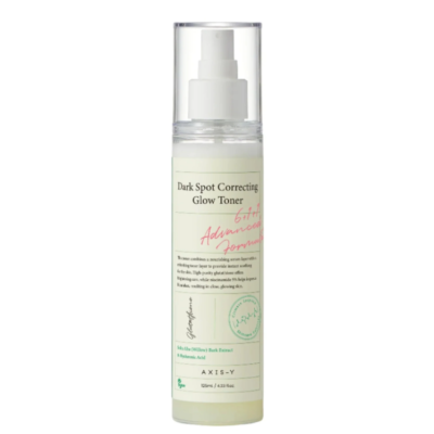 AXIS-Y, Dark Spot Correcting Glow Toner 125ml
 تونر علاج فرط التصبغات واثار الحبوب من اكسز واي