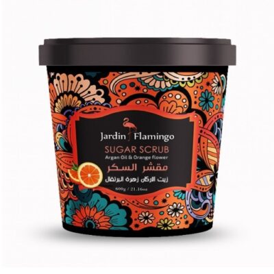 جاردن فلامنجو مقشر السكر بزيت الأركان وزهرة البرتقال 600 جرام