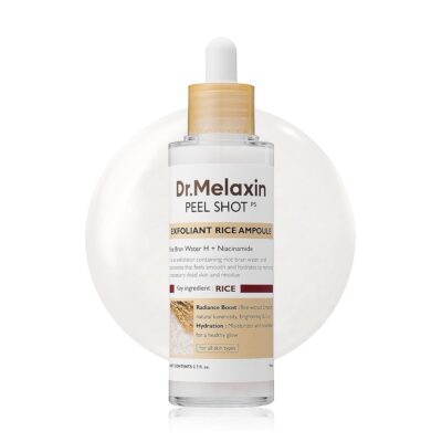 Dr. Melaxin Peel Shot PS – Exfoliant Rice Ampoule 80ml