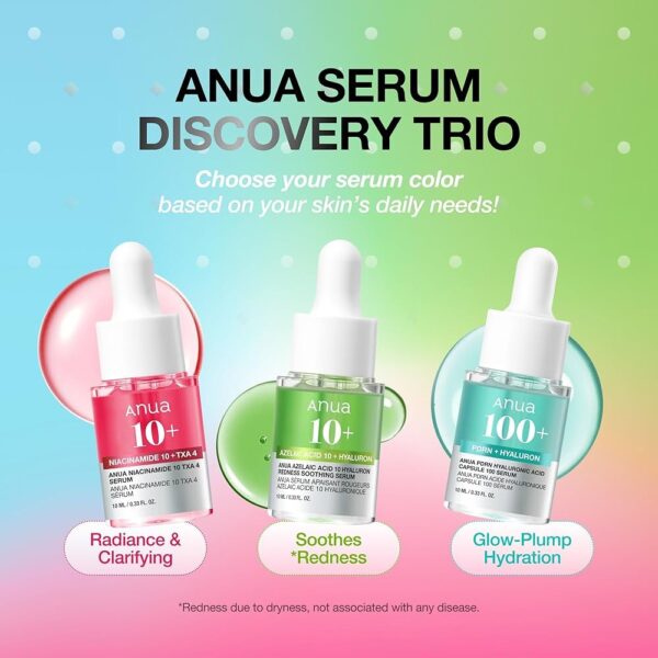 Anua mini Serums Discovery Trio Set