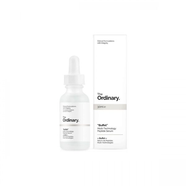 The Ordinary Buffet Serum 30ML  سيروم ببتايدات لتغذية البشرة وتقليل علامات التقدم في السن