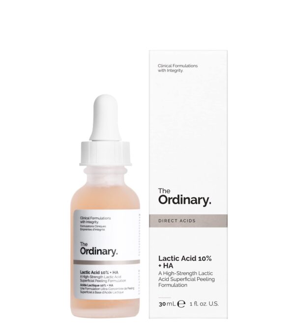 The Ordinary Lactic Acid 10%+HA Serum 30ML سيروم لاكتيك اسيد مقشر للبشرة معالج للحبوب