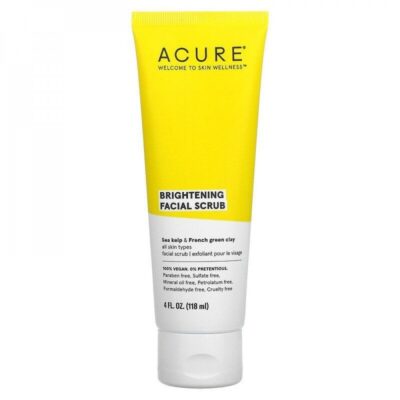 مقشر الوجه للتفتيح من اكيور - Acure Brightening Facial Scrub