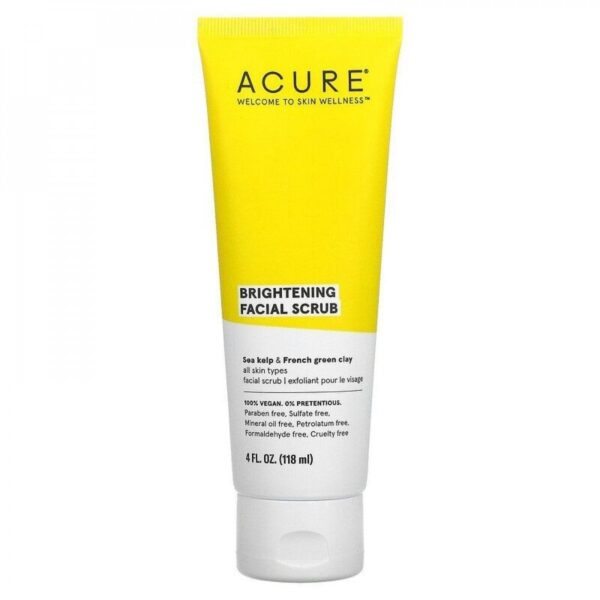 مقشر الوجه للتفتيح من اكيور - Acure Brightening Facial Scrub