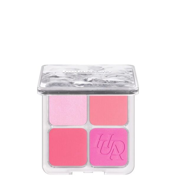 Huda Beauty Blush Filter Blurring Blushlighters Palette baby pink shade