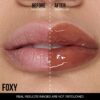 Huda Beauty FAUXFILLER Extra Shine Lip Gloss shade ( Foxy ) without box