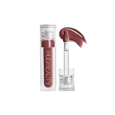 Huda Beauty FAUXFILLER Extra Shine Lip Gloss shade ( Posh )