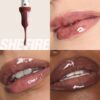 Huda Beauty Icy Nude FAUXFILLER Lip Gloss shade ( She Fire )