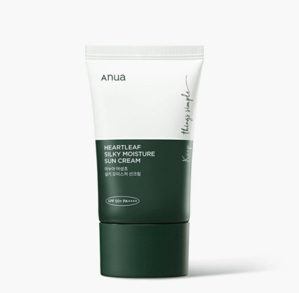 Anua, Heartleaf Silky Moisture Sun Cream 50ml