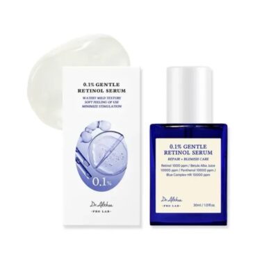 Dr. Althea 0.1% Gentle Retinol Serum 30ml دكتور ألثيا 0.1٪ سيروم ريتينول لطيف على البشرة