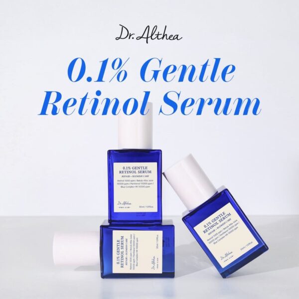 Dr. Althea 0.1% Gentle Retinol Serum 30ml دكتور ألثيا 0.1٪ سيروم ريتينول لطيف على البشرة