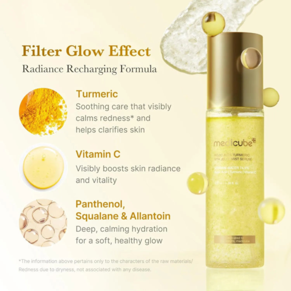 medicube kojic acid vita jelly mist serum 100ml