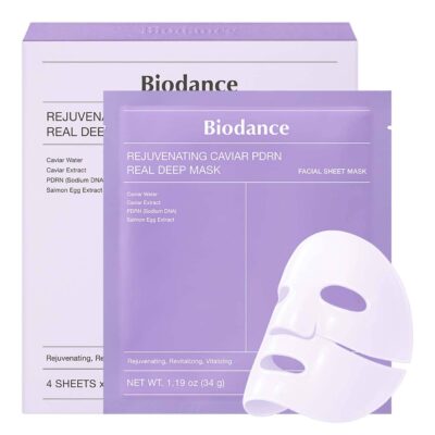 Biodance Rejuvenating Caviar PDRN Real Deep Mask 4pcs kit