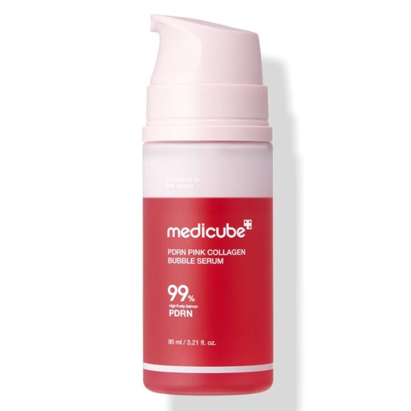 medicube pdrn pink collagen bubble serum 95ml