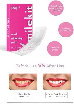 SmileKit Pap+ Teeth whitening strips 28 pcs