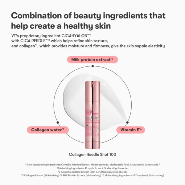 VT COSMETICS COLLAGEN REEDLE SHOT 100 كولاجين ريدل شوت تركيز ١٠٠