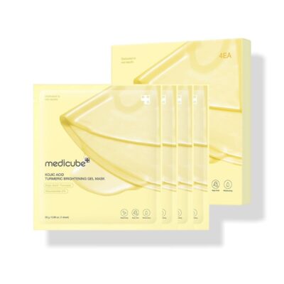 Medicube Kojic Acid Turmeric Brightening Gold Jelly Gel Mask