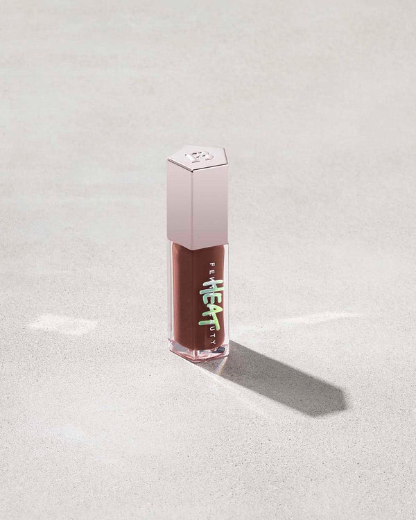 Fenty Beauty GLOSS BOMB HEAT LIP LUMINIZER + PLUMPER Shade ( Hot Chocolate)