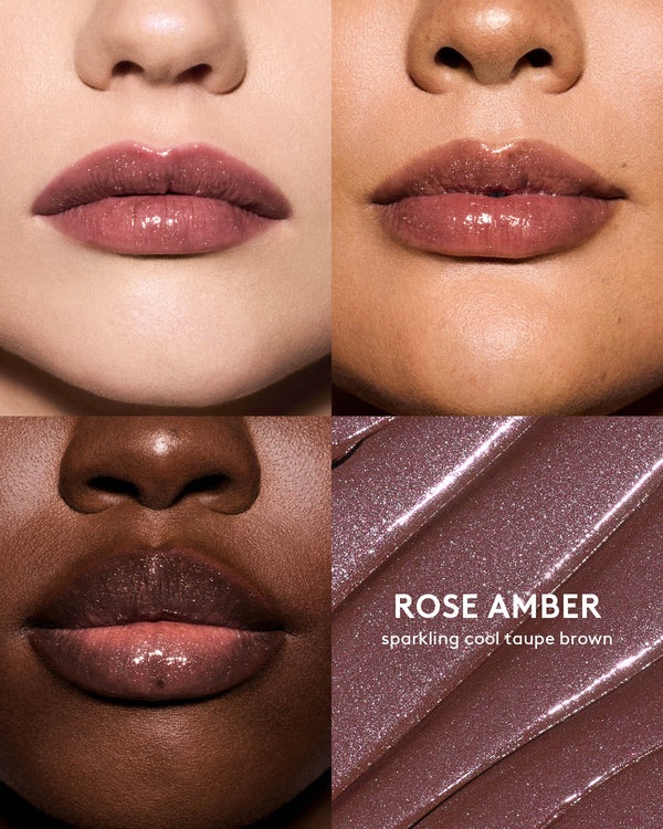 Fenty Beauty GLOSS BOMB UNIVERSAL LIP LUMINIZER shade ( Rose Amber )