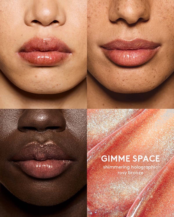 Fenty Beauty GLOSS BOMB UNIVERSAL LIP LUMINIZER shade ( Gimme Space )