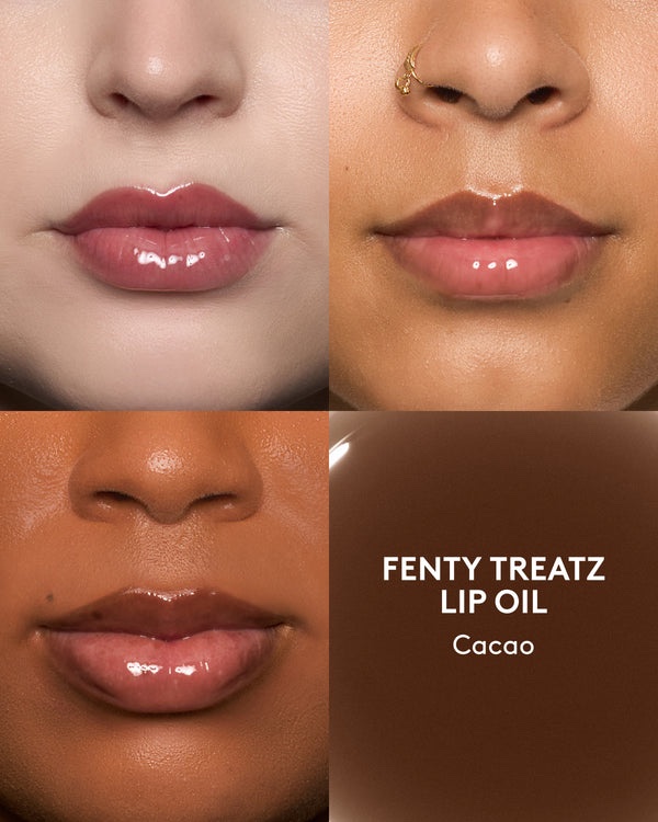 Fenty Beauty CHOCOLIT TREATZ LIP LUMINIZER + LIP OIL DUO