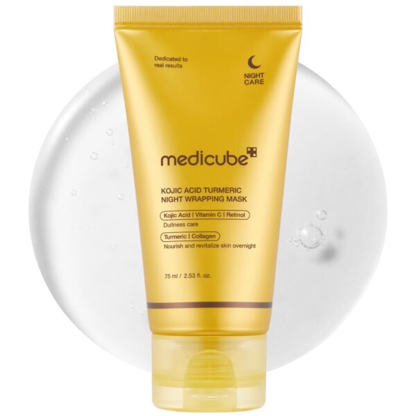 img_6642.jpeg Medicube Kojic Acid Turmeric Night Wrapping Mask