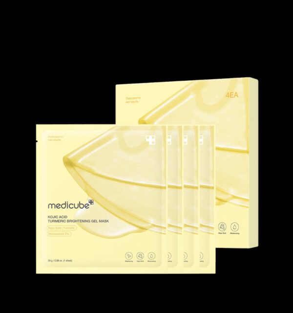 Medicube Kojic Acid Turmeric Brightening Gold Jelly Gel Mask